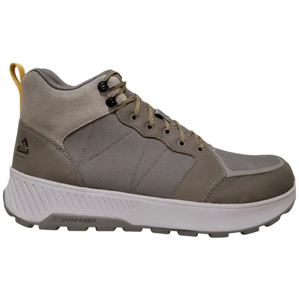 Teva Men Ellwood Mid Waterproof Hiking Sneaker Boots Size US 11 Taupe Grey